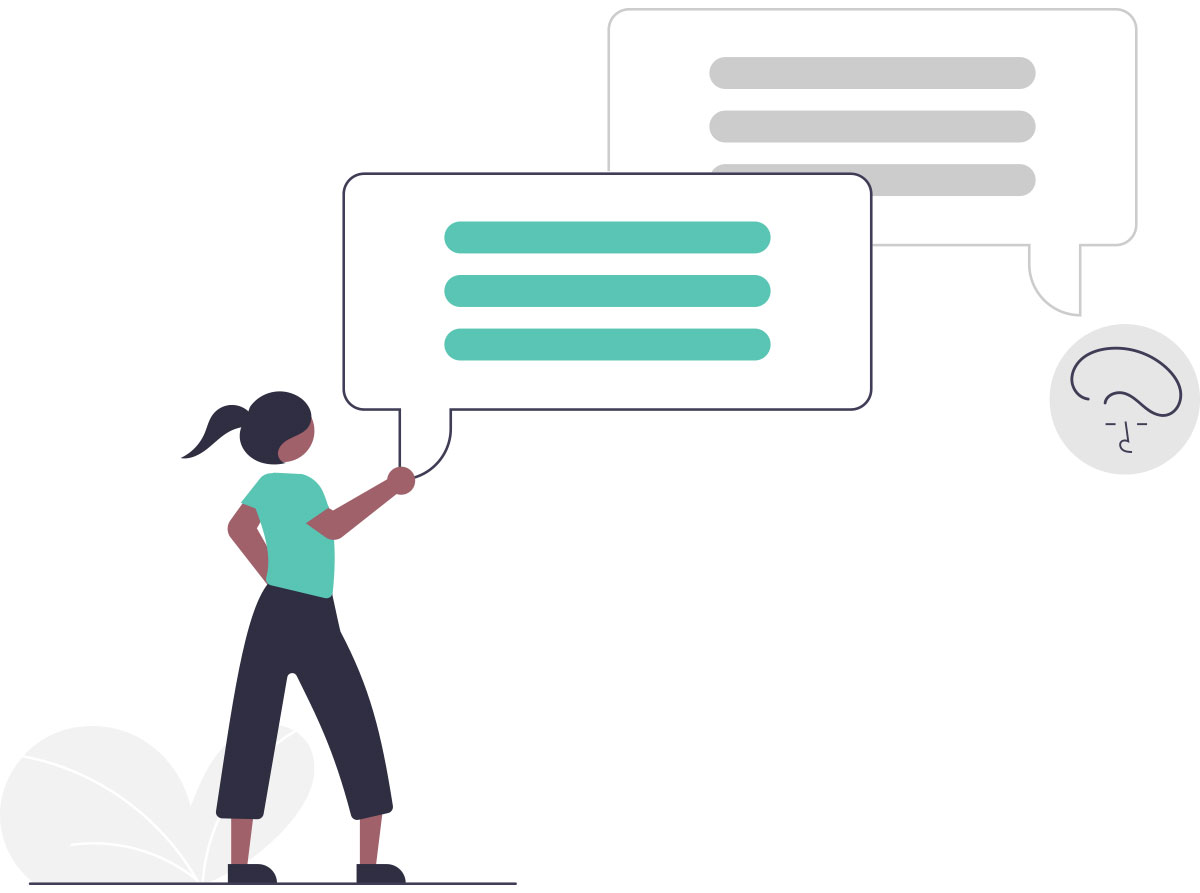 Illustration de culture d’entreprise et éthique au travail